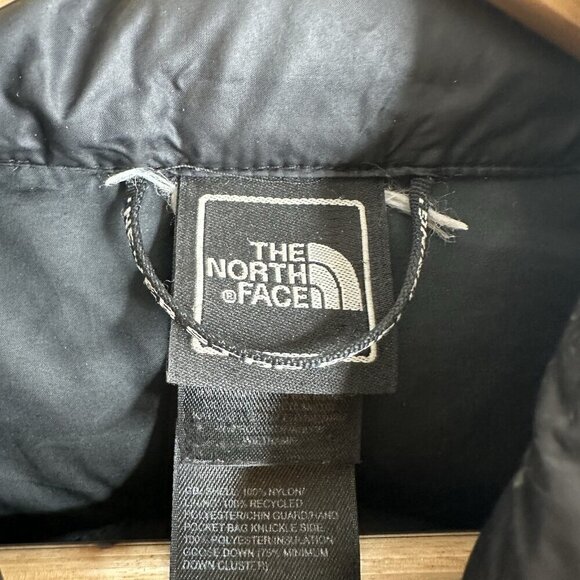 The North Face Long 600 Down Insulated Jacket Womens Black Small Parka Outdoor - Picture 8 of 16